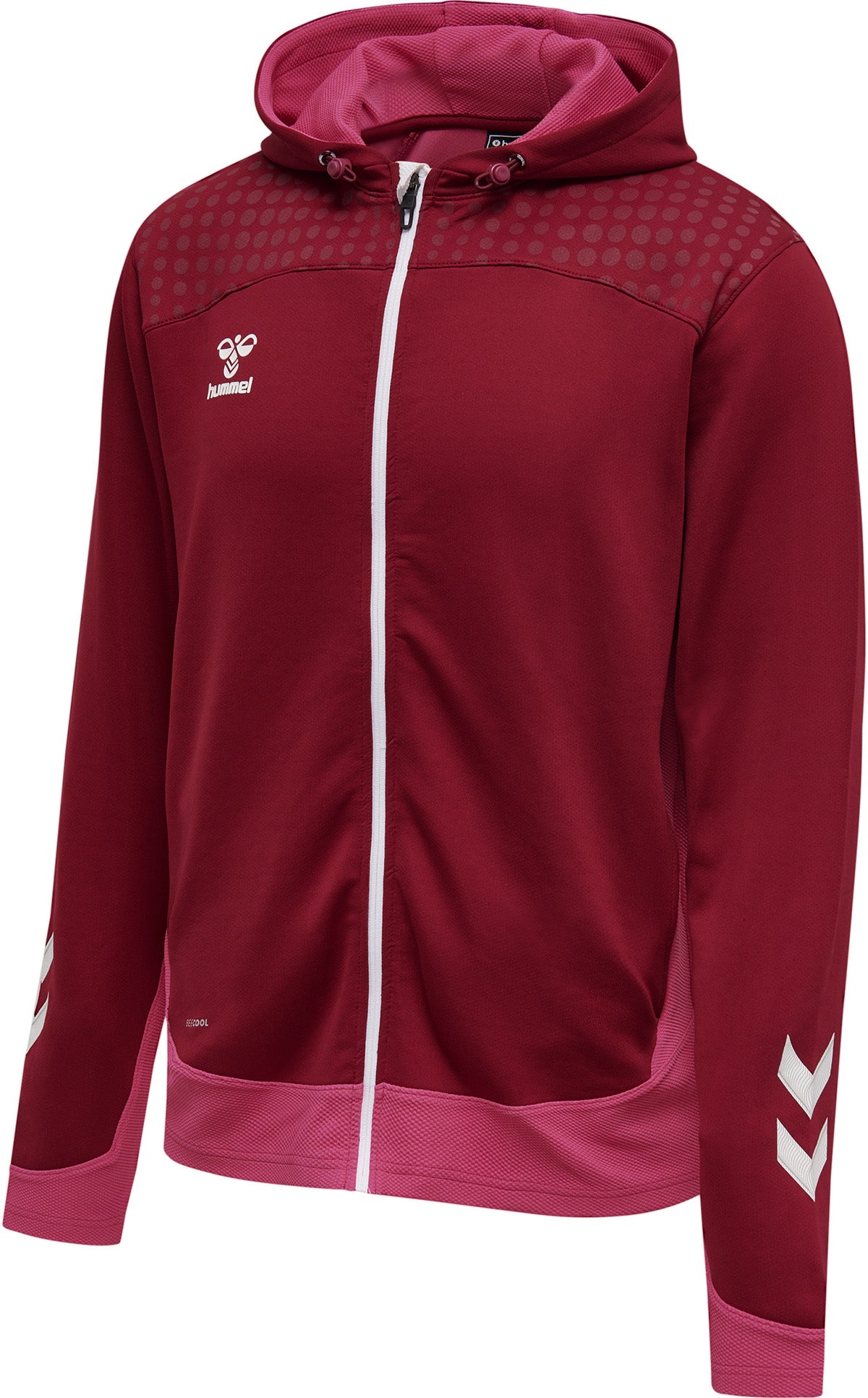hummel Lead Zip Poly Hoodie-Soccer Command