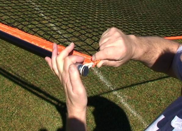 8.5' x 21.5' Bownet Low Barrier Net-Soccer Command