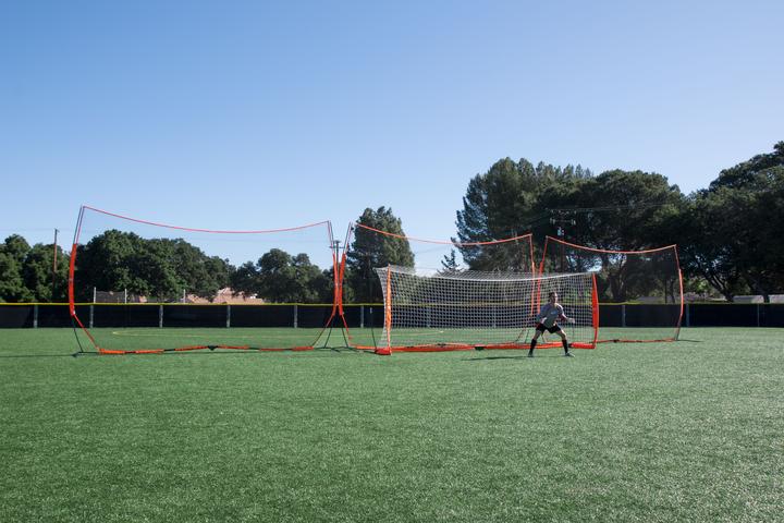 8.5' x 21.5' Bownet Low Barrier Net-Soccer Command