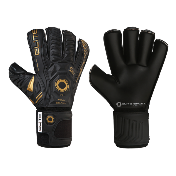 Elite Sport Black Real 20 Goalkeeper Gloves-Soccer Command