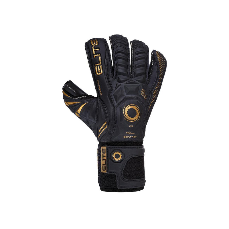 Elite Sport Black Real 22 Goalkeeper Gloves-Soccer Command