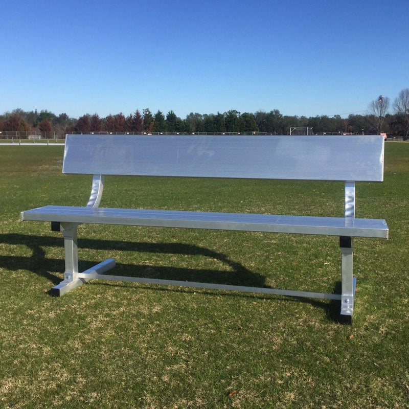 Pevo Team Soccer Bench (with back)-Soccer Command