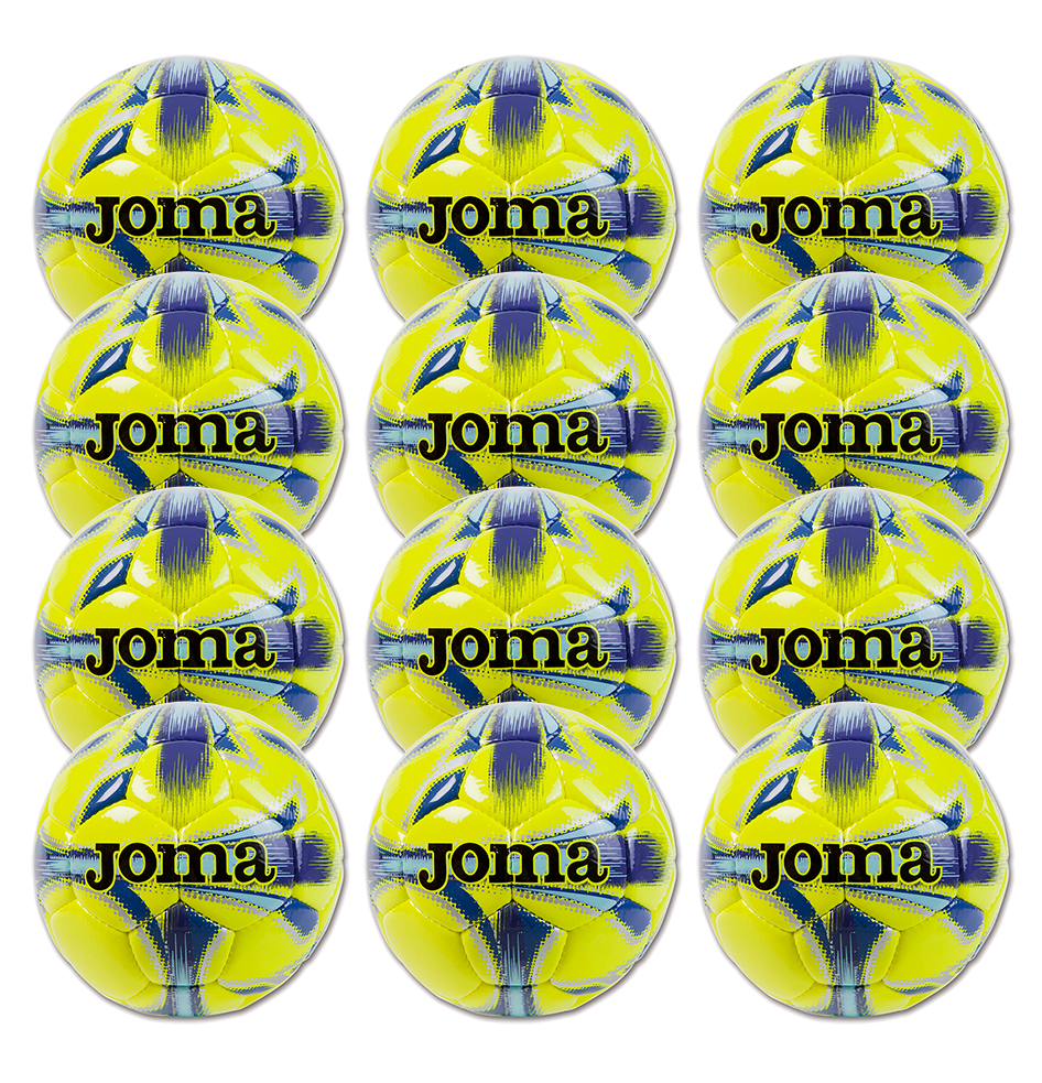 Joma Dali Fluor Soccer Balls (12 Pack)-Soccer Command