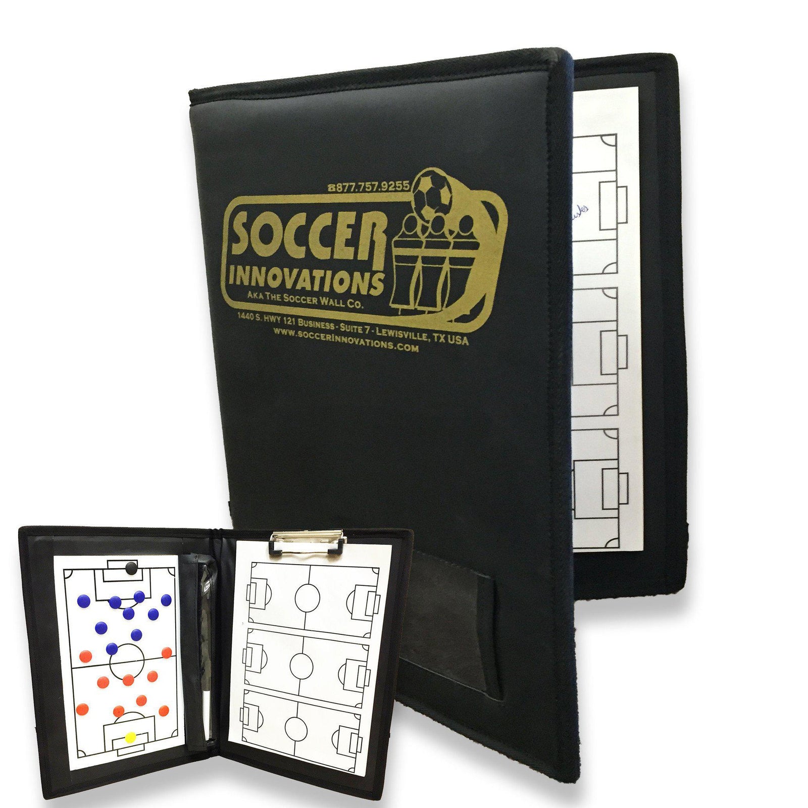 Football Folder Deluxe All-In-One Coach's Folder by Soccer Innovations – Soccer Command