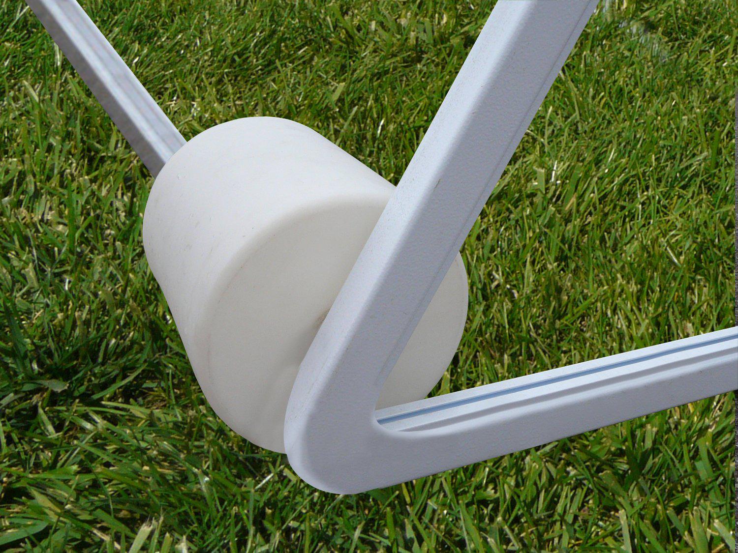 8' x 24' Bison All Aluminum No-Tip Soccer Goals (pair)-Soccer Command