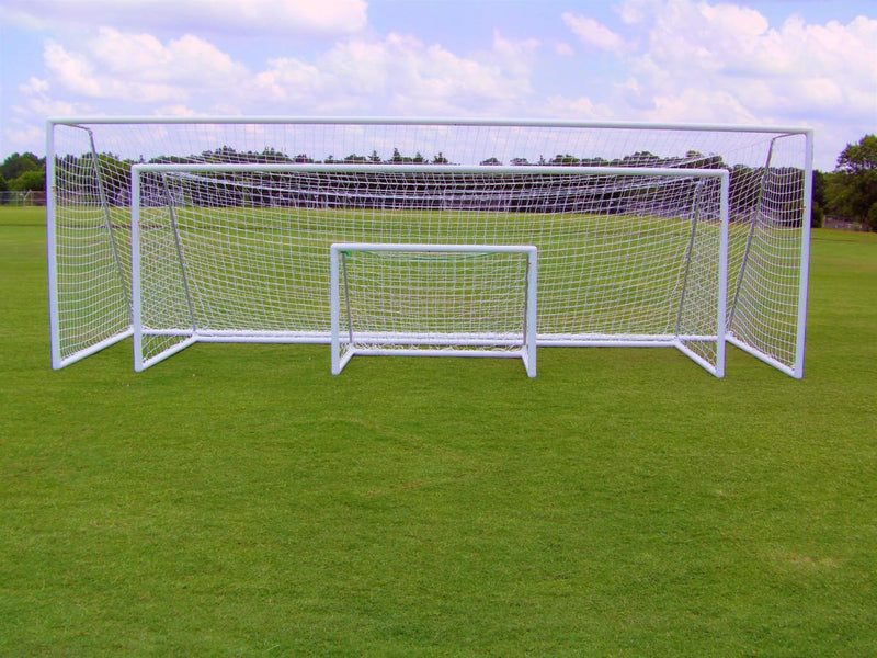 8' x 24' Pevo Park Series Soccer Goal-Soccer Command