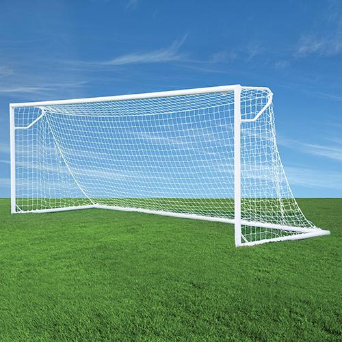 Jaypro 8' x 24' Nova Club Round Goals (pair)-Soccer Command