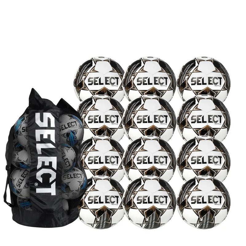 Select Royale v22 Soccer Ball Bundle (12-pack with bag)-Soccer Command