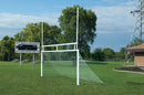 8' x 24' Bison Permanent/Semi-Permanent Soccer/Football Combo Goals (pair)-Soccer Command