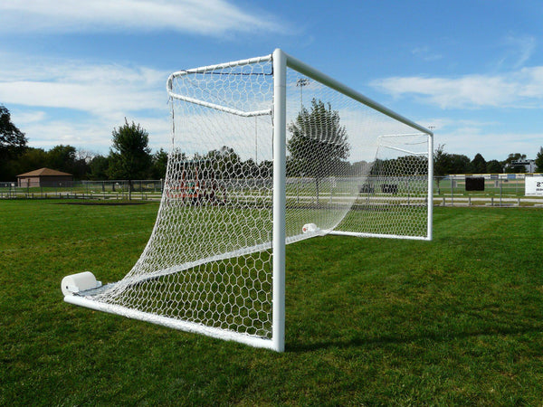 8' x 24' Bison Euro No-Tip Soccer Goals (pair)-Soccer Command