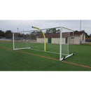 8' x 24' Pevo Stadium Series Soccer Goals with Backstays (pair)-Soccer Command