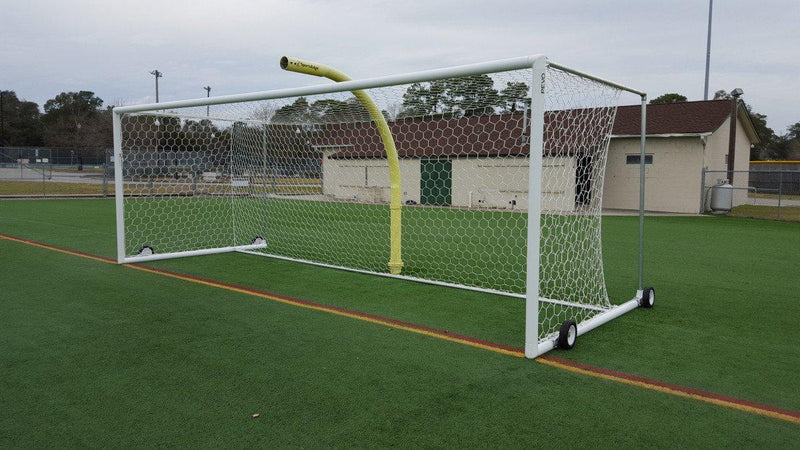 8' x 24' Pevo Stadium Series Soccer Goals with Backstays (pair)-Soccer Command