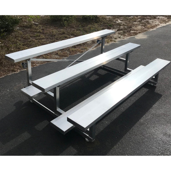 Pevo Tip-N-Roll 3-Row Bleacher-Soccer Command