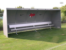 MVP IV Team Soccer Bench Shelter by Soccer Innovations-Soccer Command