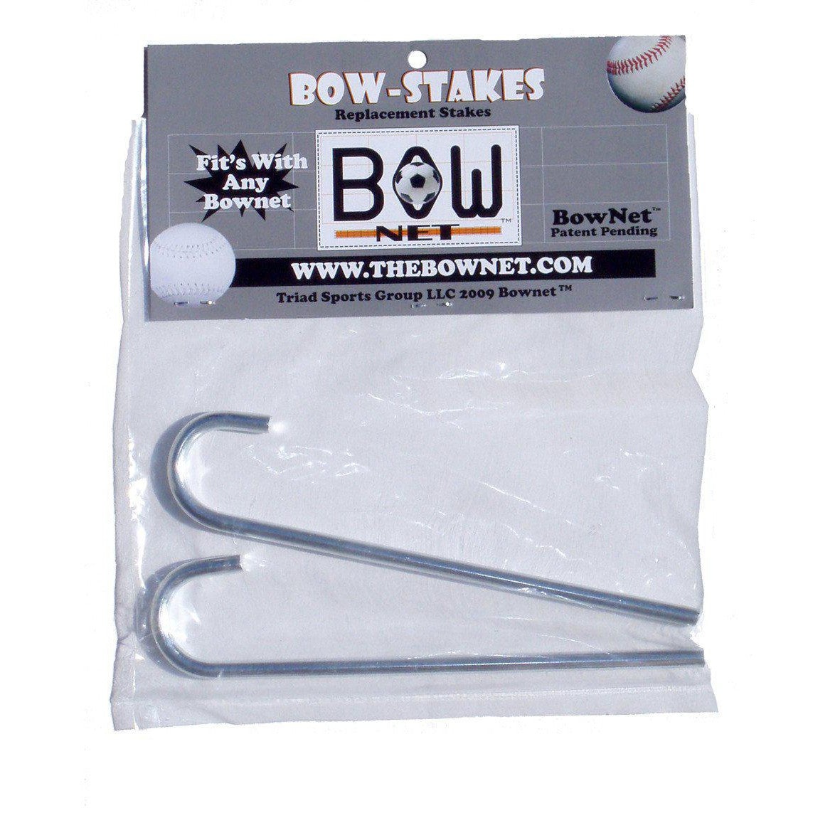 Bownet 6" Metal Portable Soccer Goal Anchoring Stakes-Soccer Command