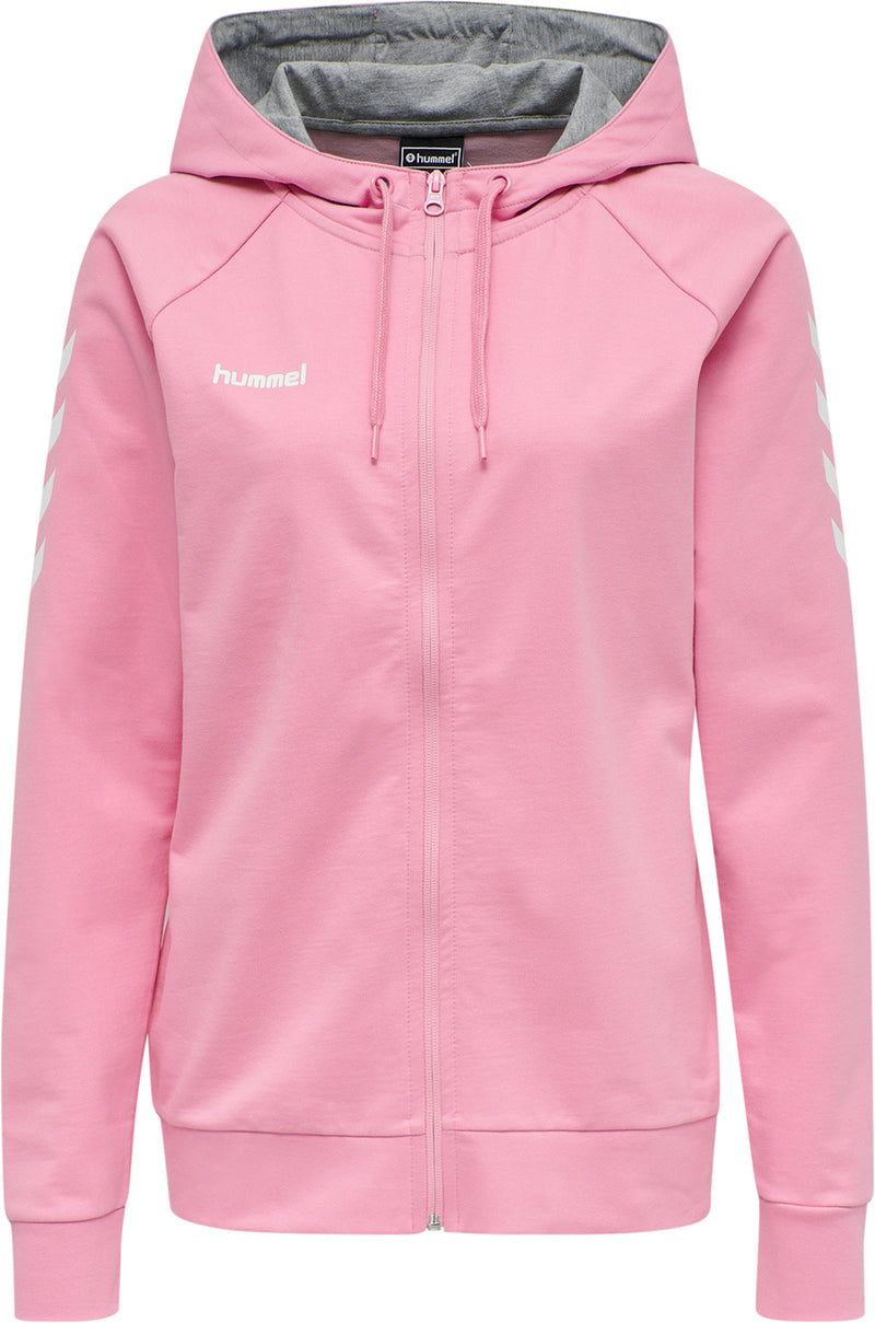 hummel Go Cotton Zip Hoodie (women's)-Soccer Command