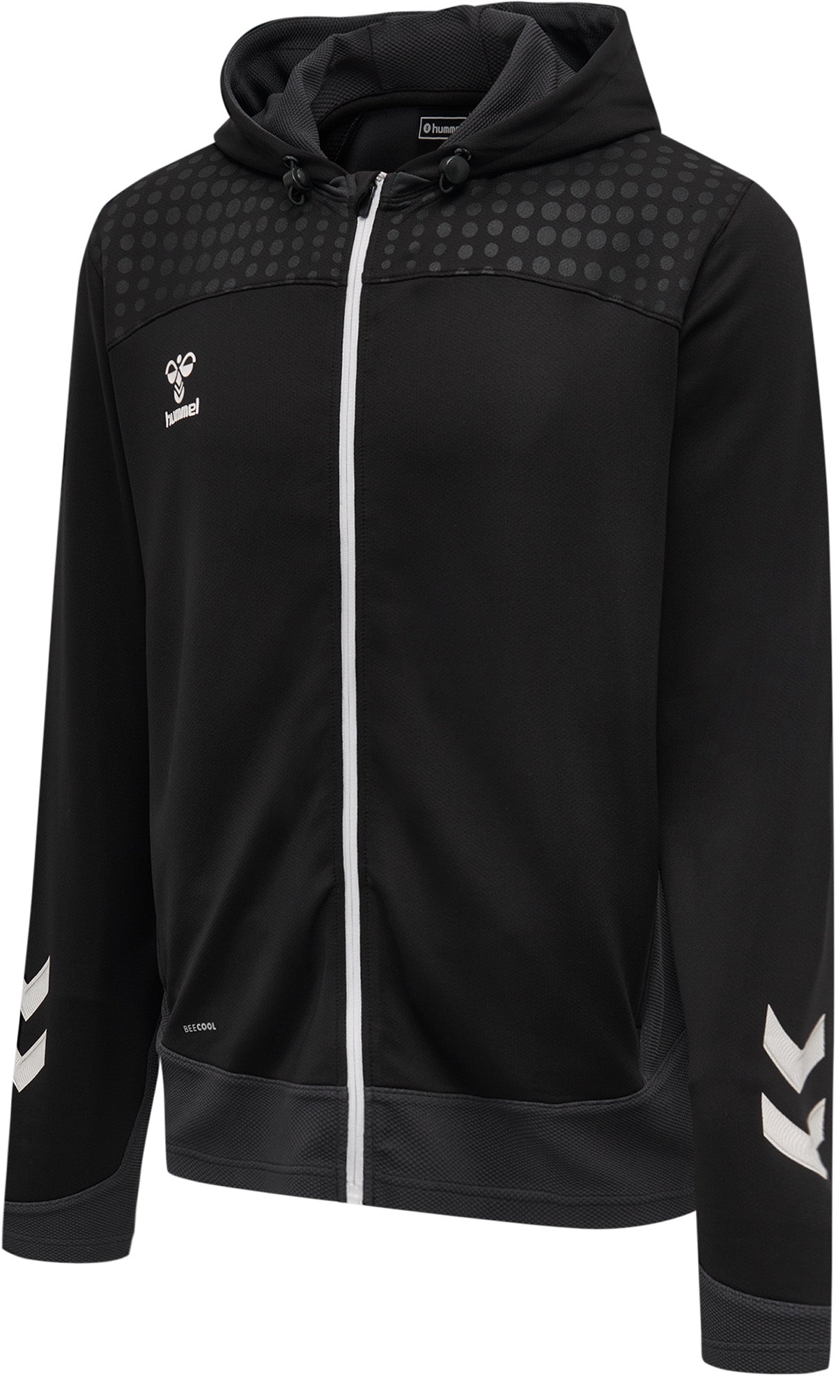 hummel Lead Zip Poly Hoodie-Soccer Command