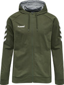 hummel Go Cotton Zip Hoodie (youth)-Soccer Command