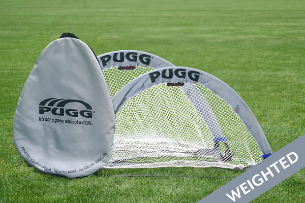 Pugg Little Beast Weighted 3 Footer Pop-Up Portable Soccer Goals-Soccer Command