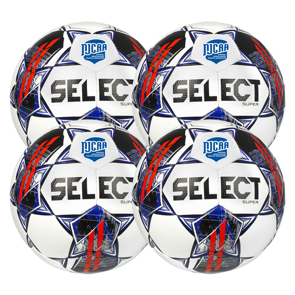Select NJCAA Super v22 Soccer Ball (4-pack)-Soccer Command