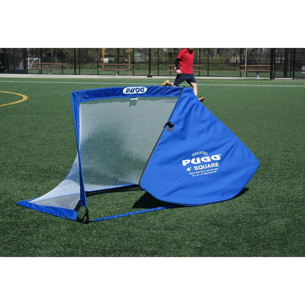 Pugg Ultra U90 Weighted 4 Footer Square Pop-Up Portable Soccer Goals