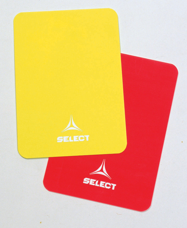 Select Referee Cards-Soccer Command