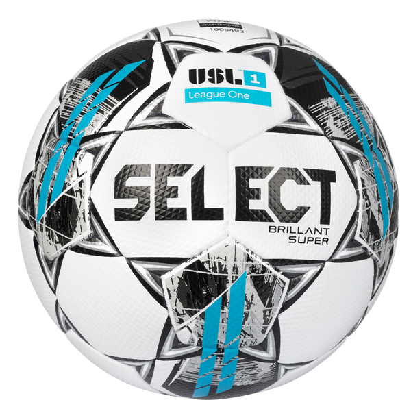 Select Brillant Super USL League One v22 Soccer Ball-Soccer Command