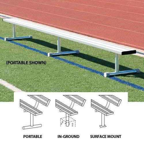 Team Bench Without Back-Soccer Command