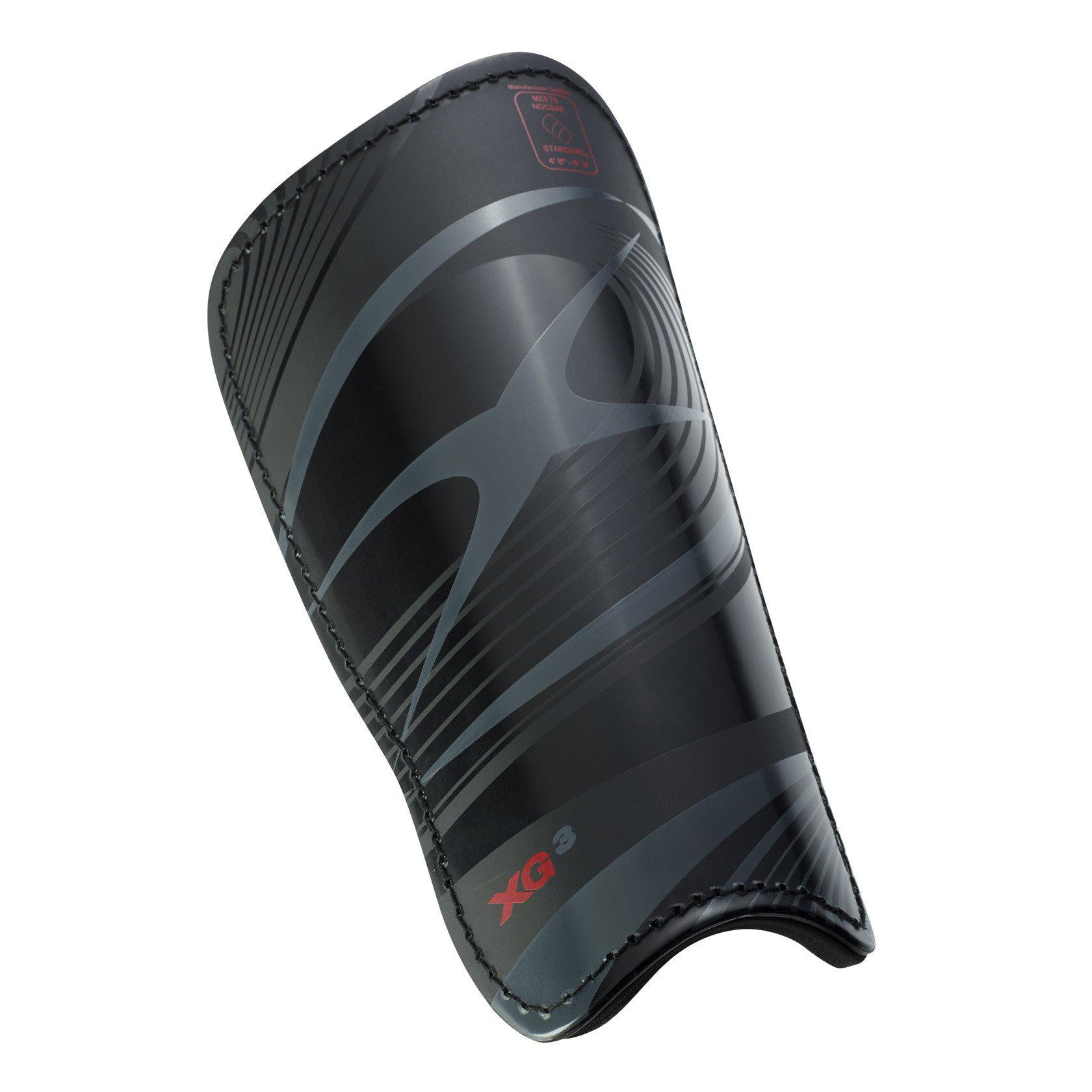 Xara XG3 V2 Soccer Shin Guards (with sleeves)-Soccer Command